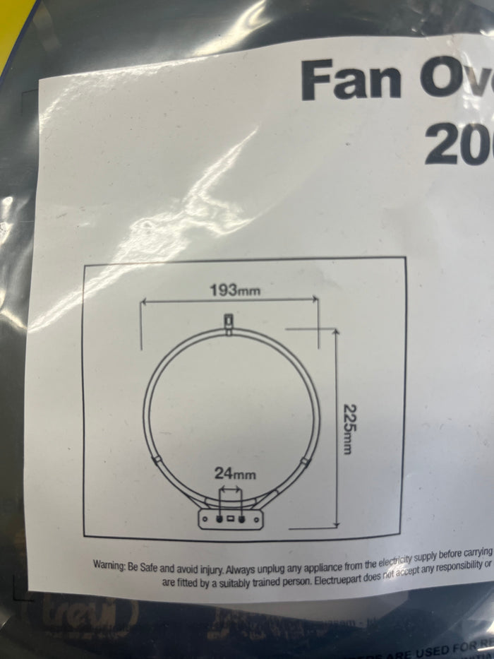 Hotpoint | Indesit | Creda | Cannon Fan Oven Cooker Element 2000W 4 Tag ELE9334