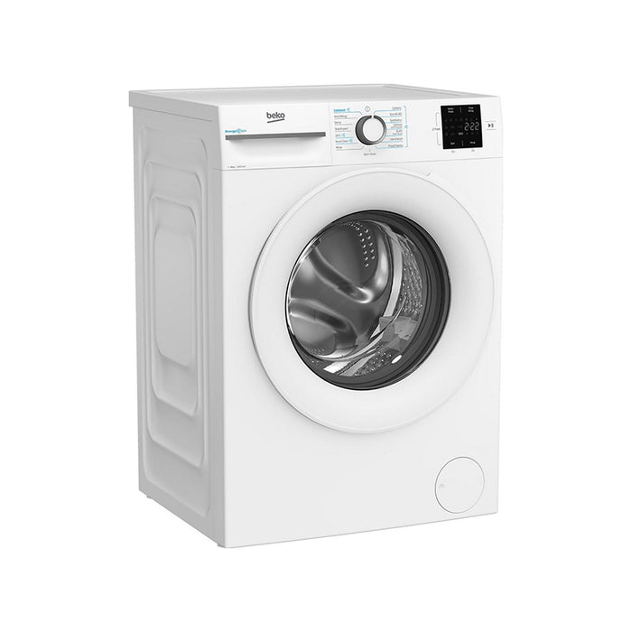 Beko BMN3WT3841W 8kg 1400 Spin Washing Machine White White