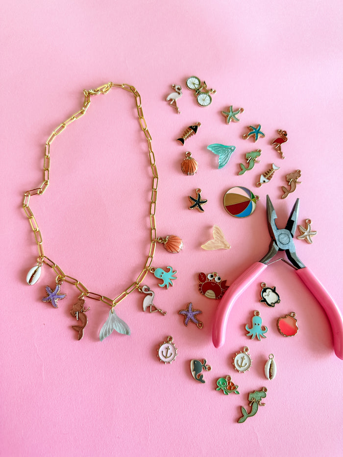 Charm Extension Pack for DIY Necklace Kit - Beach Babe
