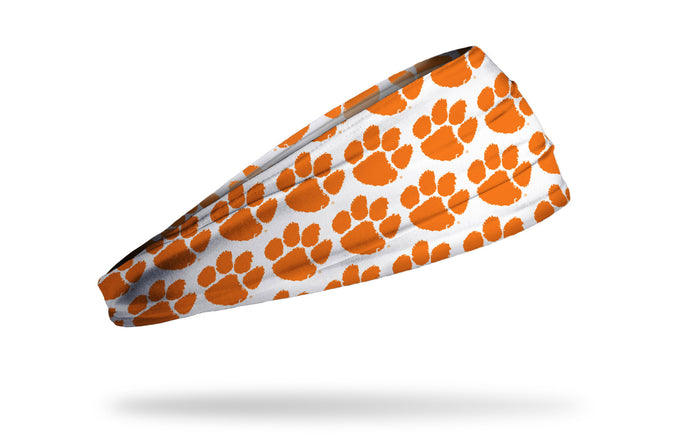 Clemson Tigers: Orange Repeating Big Bang Lite Headband - View 2