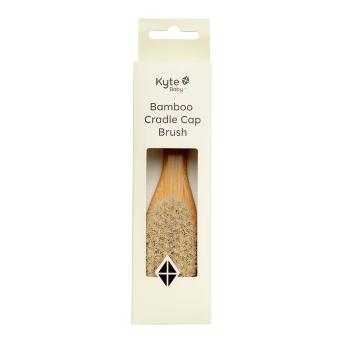 Kyte Baby Home and Bath Bamboo Cradle Cap Brush
