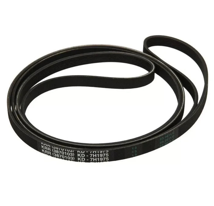 Electrolux | Zanussi Dryer Drive Belt 1975H7 Tumble Dryer Drive Belt 1975 H7 | 1258288107, 1258288008, 1250241104, C00144803, 5045170836221