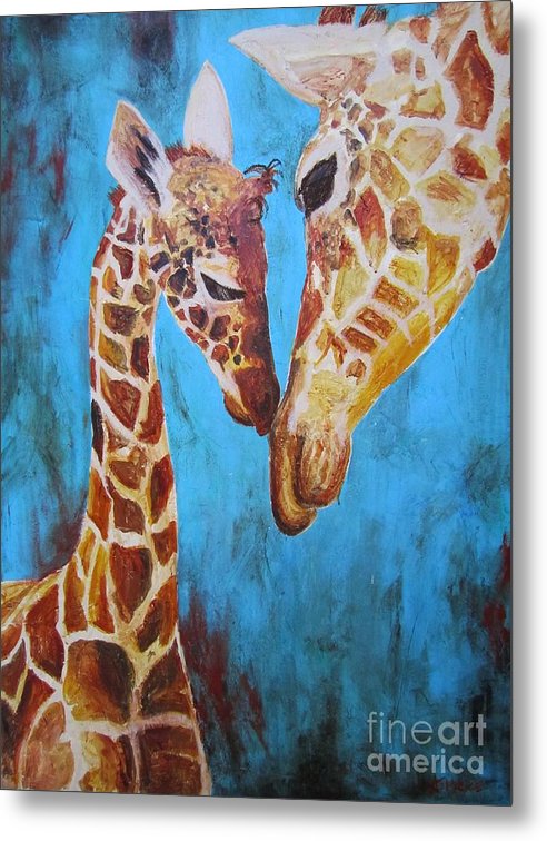 First Love - Metal Print