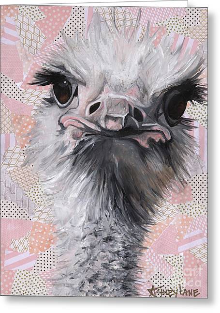 Fuzzy and Fierce - Greeting Card