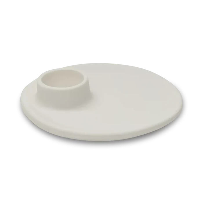 HALO PLATE IN WHITE