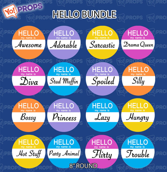 Hello Bundle of (8)