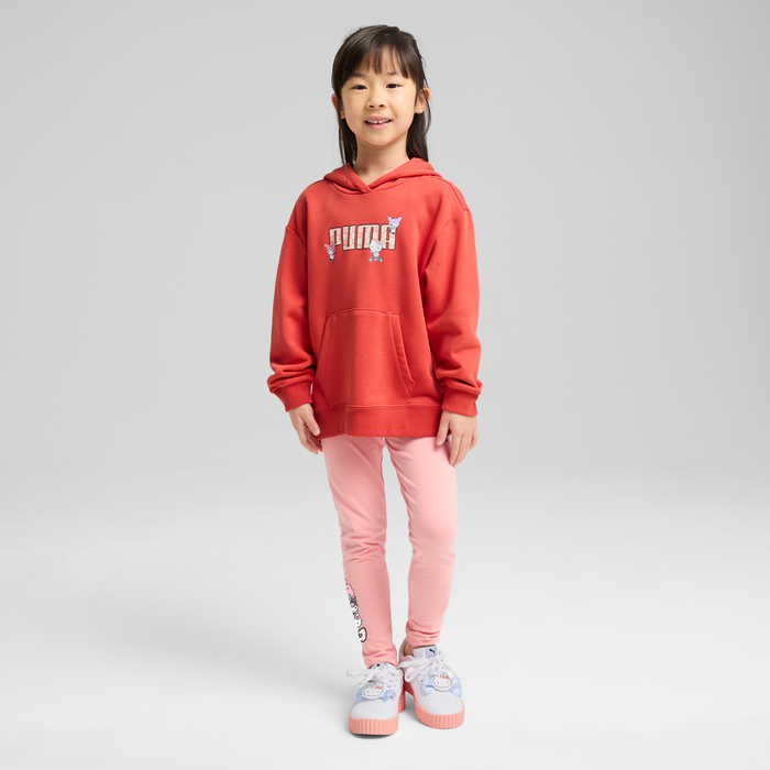 Hello Kitty and Friends x PUMA Kids Relaxed Hoodie (Red Fire) Apparel PUMA