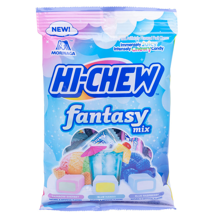 Hi Chew Fantasy Mix Chewy Candy Peg Bags - 6 Count