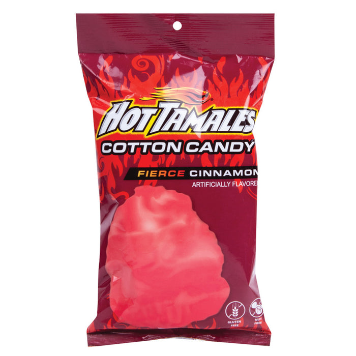 Hot Tamales Cotton Candy Bags - 12 Count