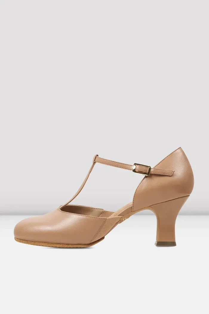 Ladies Split Flex Leather Character Shoes-one Width -S0390L