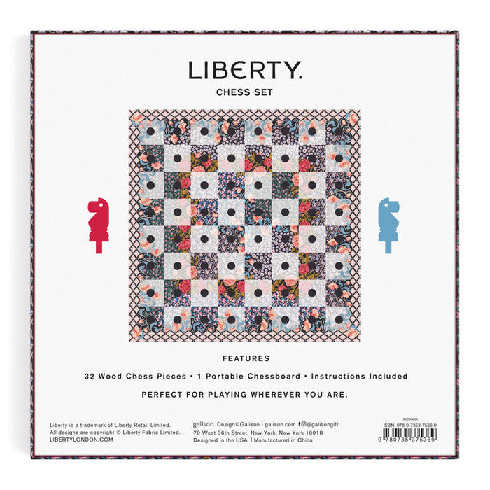 Liberty Anita Peggable Chess Set Games Liberty London