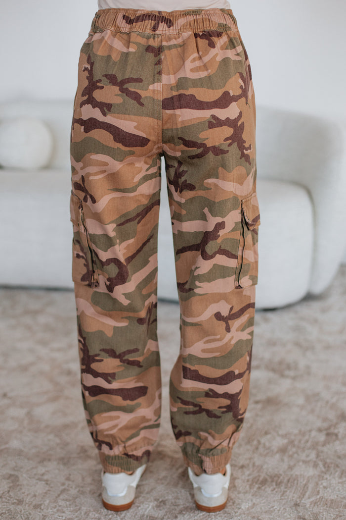 Maverick Cargo Pants - Taupe