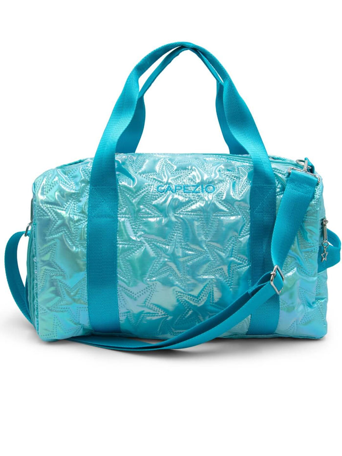 Metallic Star Travel Duffle (B323)