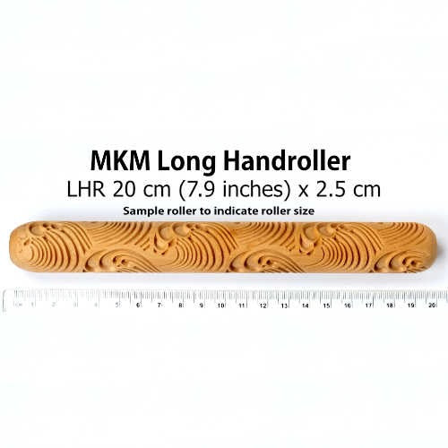 MKM LONG HAND ROLLER - FLORAL FUN (LHR-043)