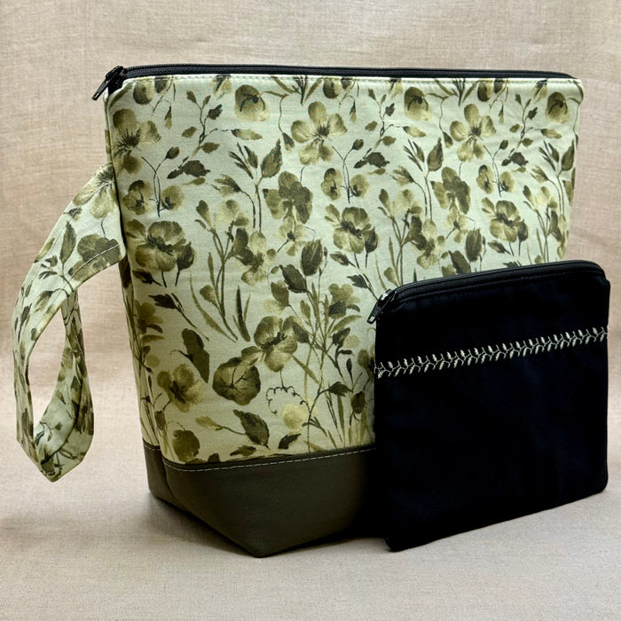 Spring Has Sprung - Project Bag with Coordinating Notions Pouch