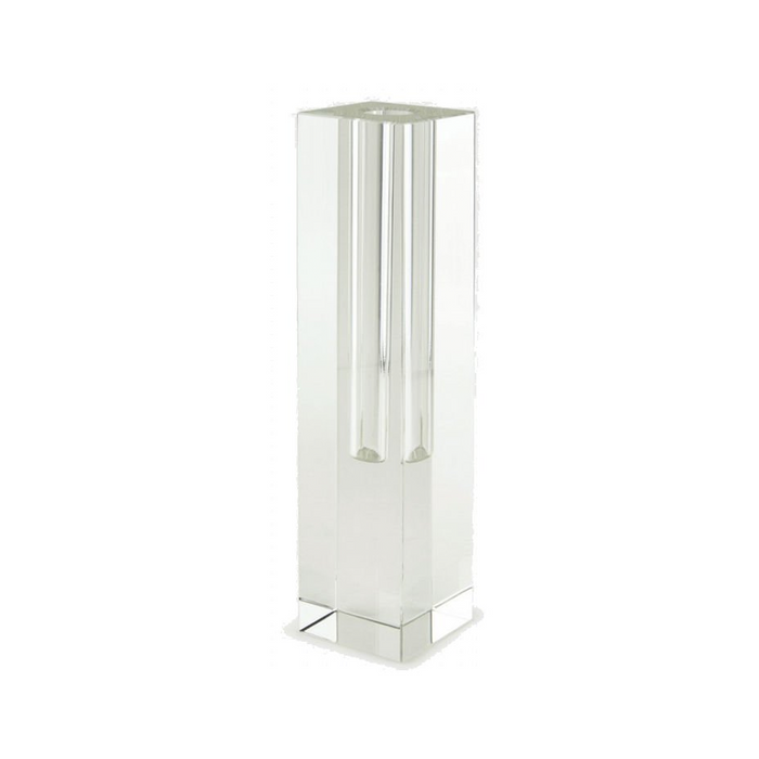 TALL SLIM CRYSTAL BUD VASE