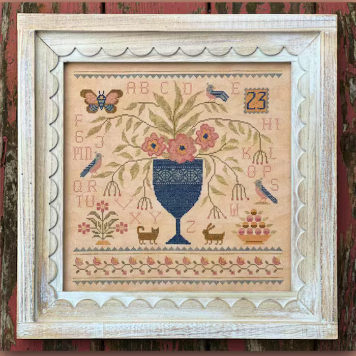 Teresa Kogut - Cottage Bouquet (From Hello Spring) - Roxy Floss Conversion
