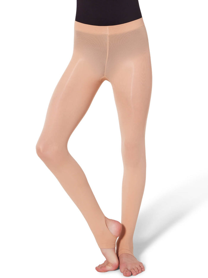 Ultra Soft Self Knit Waistband Stirrup Tight Child-(1961C)