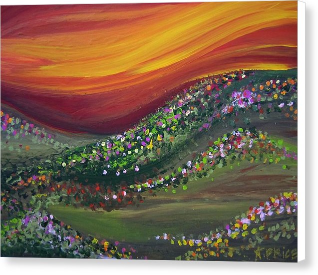 Ups and Downs - Canvas Print