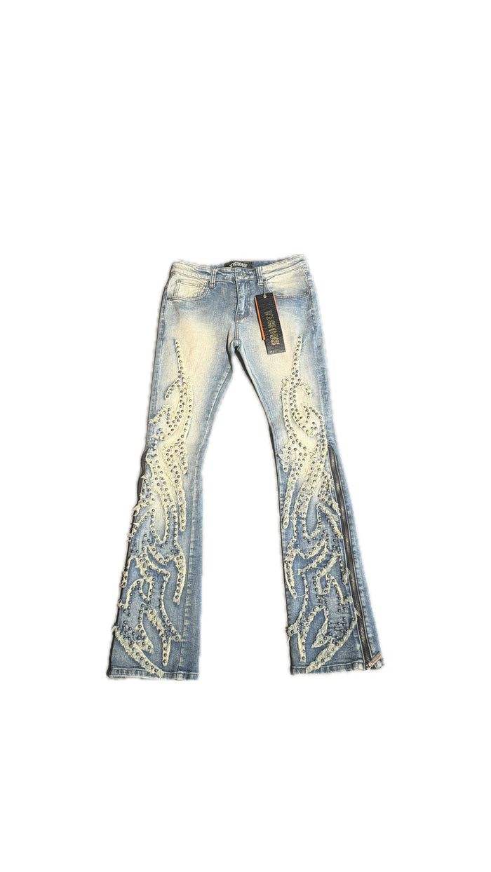 Vicious Denim Flare Jeans