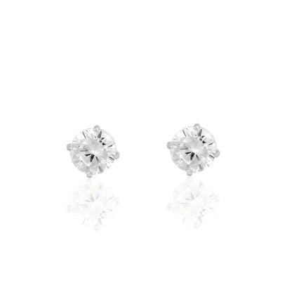 14k Solid Gold Perfect Stud Earrings