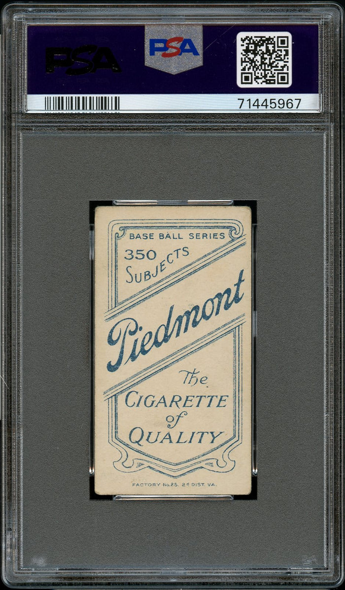 1909-11 T206 Frank Smith CHICAGO, F. SMITH PIEDMONT 350/25 PSA VG 3 (MGD2)