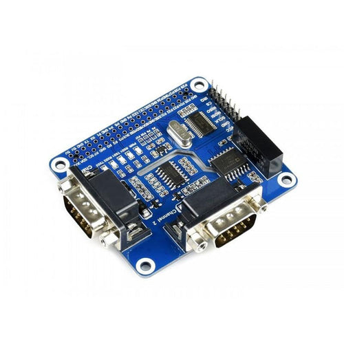 2-Channel Isolated RS232 Expansion HAT for Raspberry Pi by Waveshare - The Pi Hut