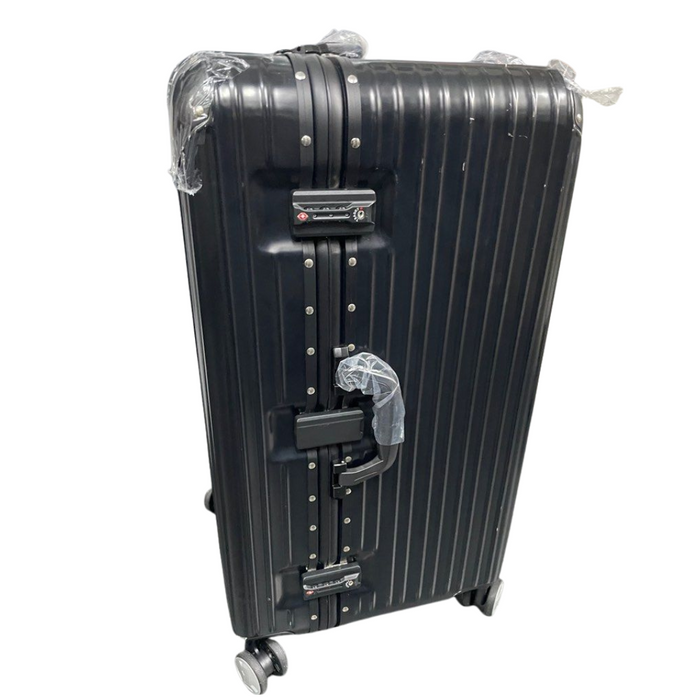 28" Full Aluminium Luggage with TSA Lock, Black