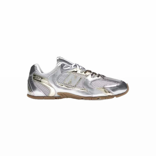 New Balance 530 Miu Miu silver gold