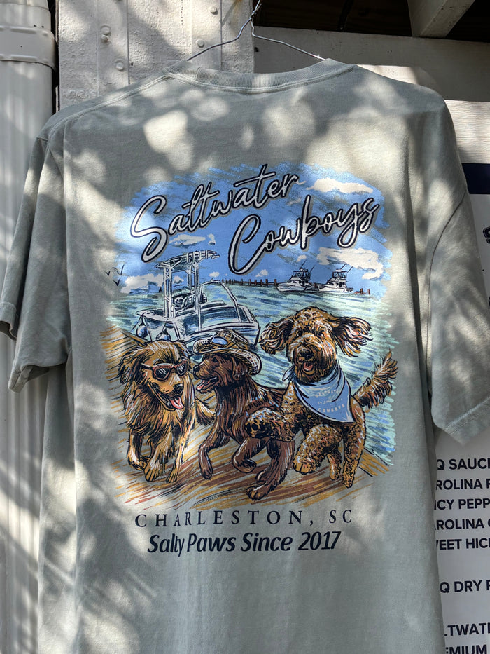 SALTY PAWS TEE