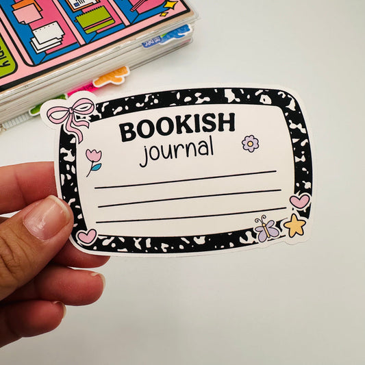 Bookish Journal Label Stickers