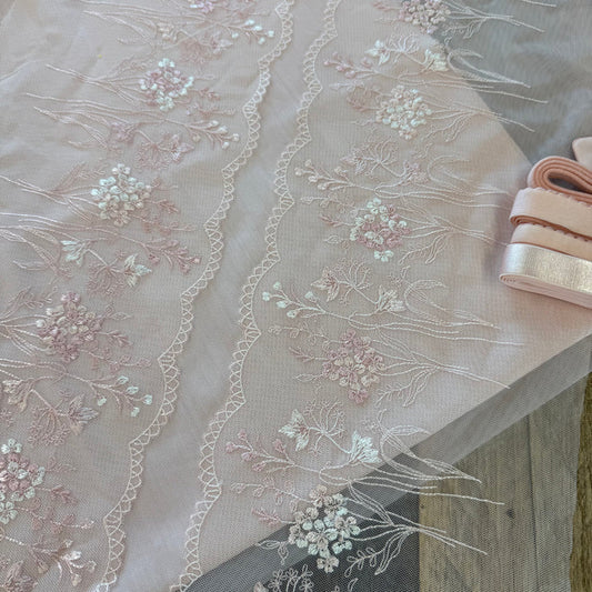 A Rosy Arrangement Tulle Lace Bra Kit - SummerTime Limited Edition
