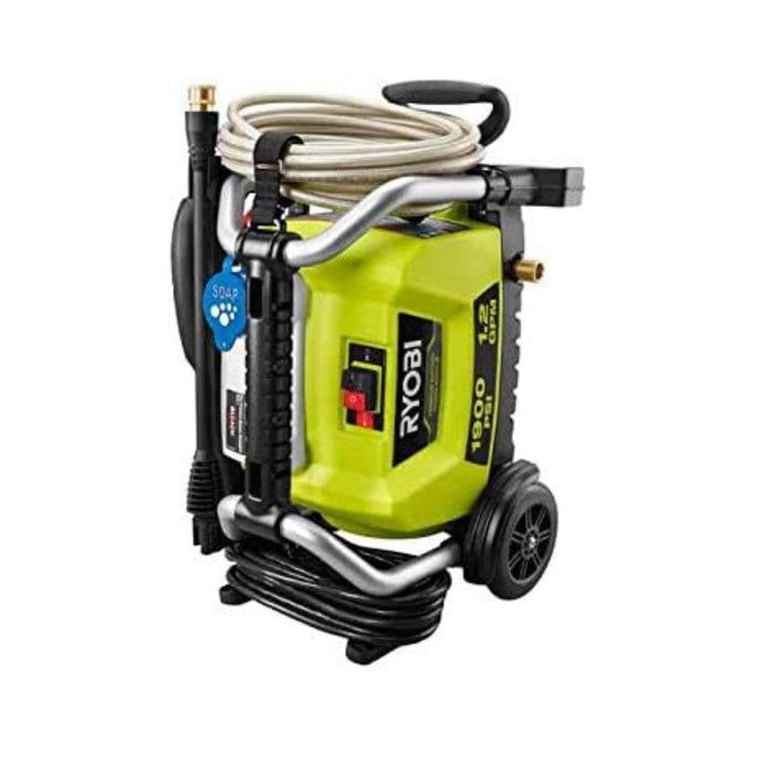 A6892,RY1419MTVNM 1900 PSI 1.2 GPM Cold Water Wheeled Electric Pressure Washer ( Refurbished )