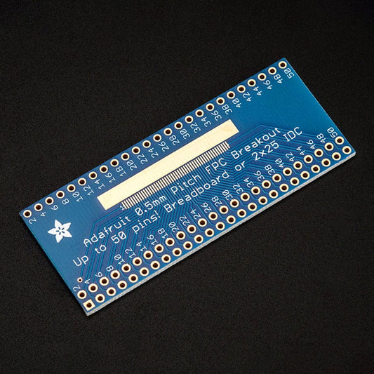 Adafruit 50 pin 0.5mm pitch FPC Adapter by Adafruit - The Pi Hut