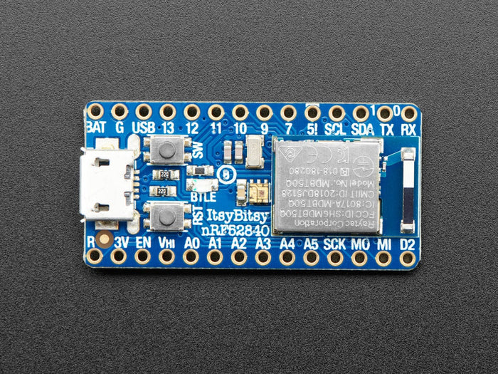 Adafruit ItsyBitsy nRF52840 Express - Bluetooth LE by Adafruit - The Pi Hut