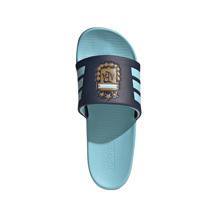 adidas Adilette Comfort 2.0 Argentina Slides | Navy Blue / Light Blue | Men's