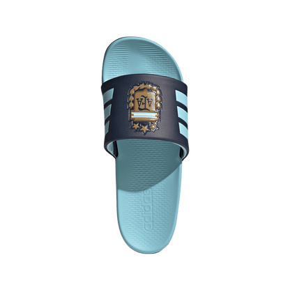 adidas Adilette Comfort 2.0 Argentina Slides | Navy Blue / Light Blue | Men's