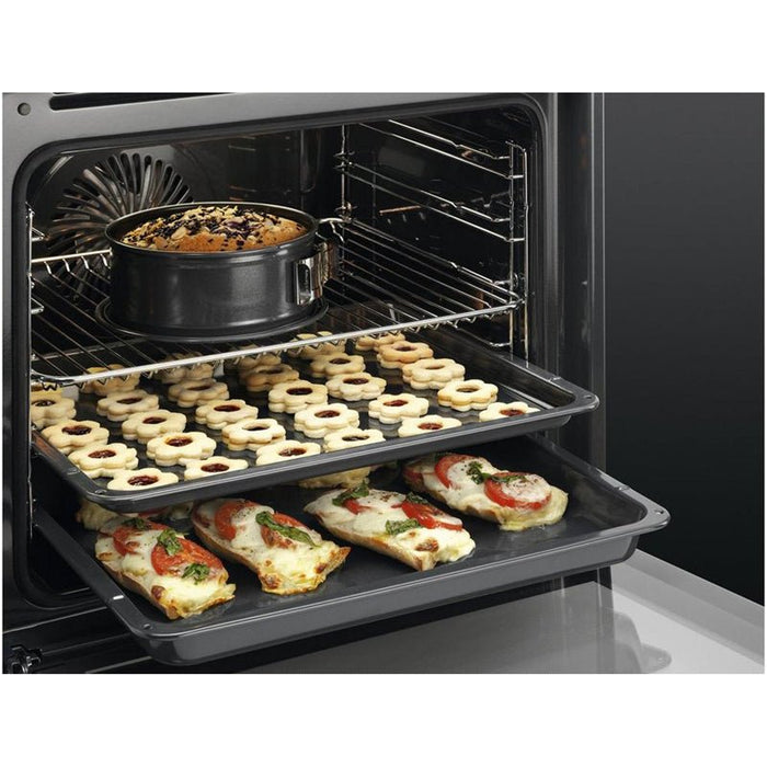 AEG BCX23101EM 59.4cm Built In Electric Single Oven Stainless