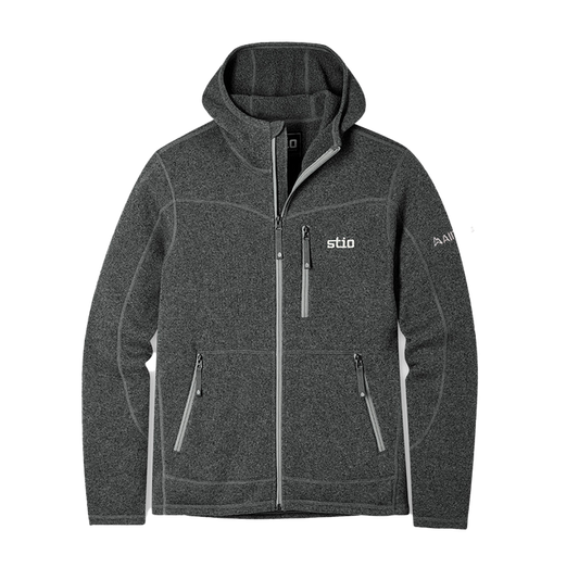 AllTrails × Stio Men's Wilcox Fleece Full Zip - Abyss Heather Employee Gift 2024 Stio