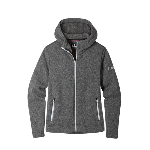 AllTrails × Stio Women's Sweetwater Fleece Full Zip - Abyss Heather Employee Gift 2024 Stio