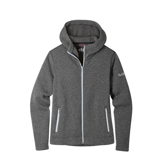 AllTrails × Stio Women's Sweetwater Fleece Full Zip - Abyss Heather Employee Gift 2024 Stio