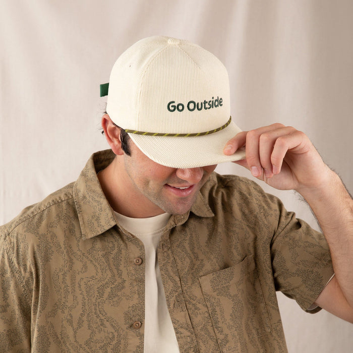 AllTrails × Topo Designs Corduroy Trucker Hat Headwear Topo Designs