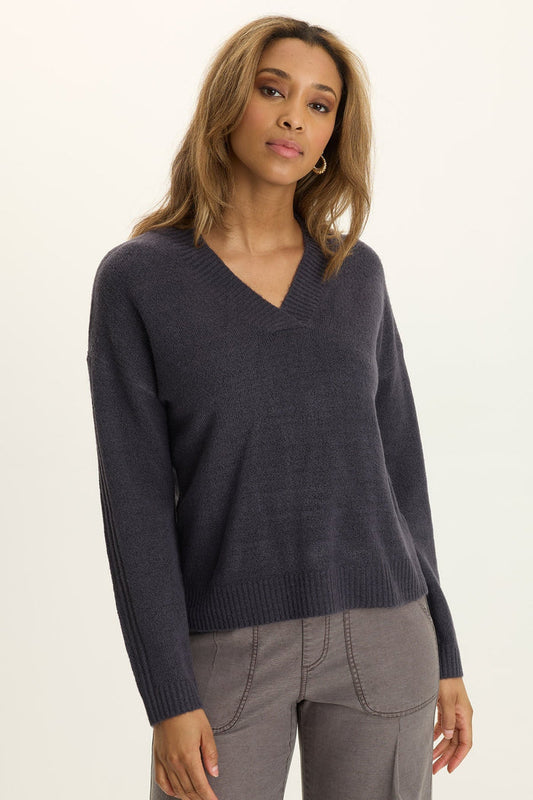 Wearables Ambrose Relaxed V-Neck Sweater