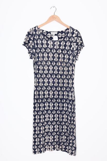 Anne Mardell (NZ Made) Womens Beige Dress Size 12