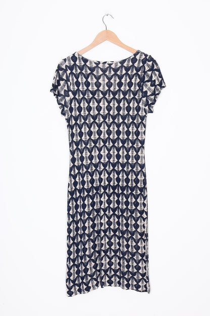 Anne Mardell (NZ Made) Womens Beige Dress Size 12