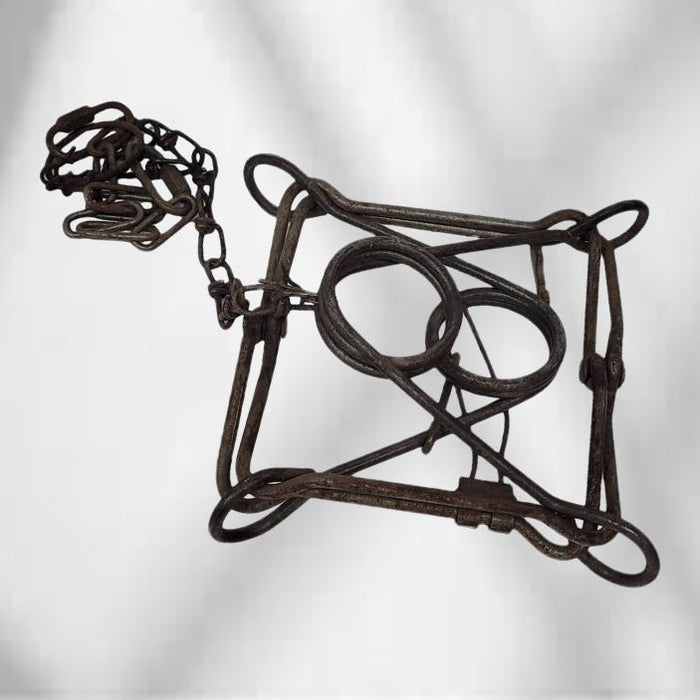 Antique Conibear Trap Hunting Trap Spring Trap - Wainfleet Trading Post