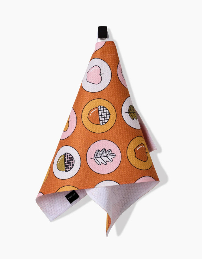 Apples Acorns Bar Towel - The Preppy Bunny