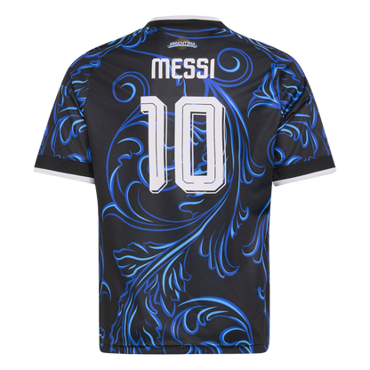adidas Argentina 26 Away Messi Kids Jersey | Black/Lucid Blue | Kid's