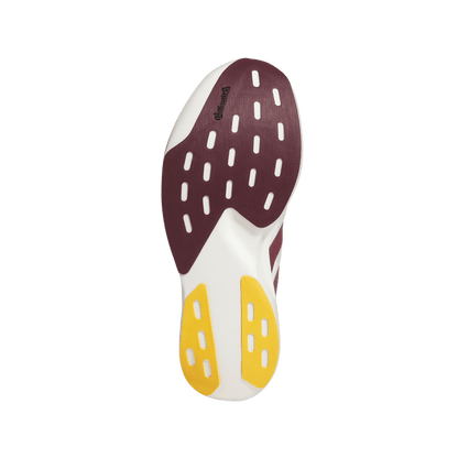 adidas Arizona ST Sun Devils Adizero Evo SL Running Shoes | Cloud White / Team Maroon / Team College Gold | Men's