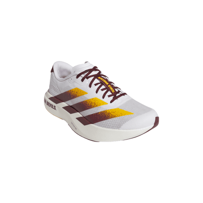 adidas Arizona ST Sun Devils Adizero Evo SL Running Shoes | Cloud White / Team Maroon / Team College Gold | Men's